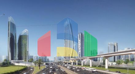 Квартира 2+1 с видом на море в Дубай