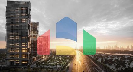 Квартира 1+1 с видом на море в Дубай