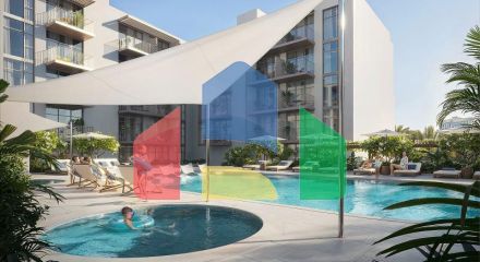 Квартира 1+1 в Дубай