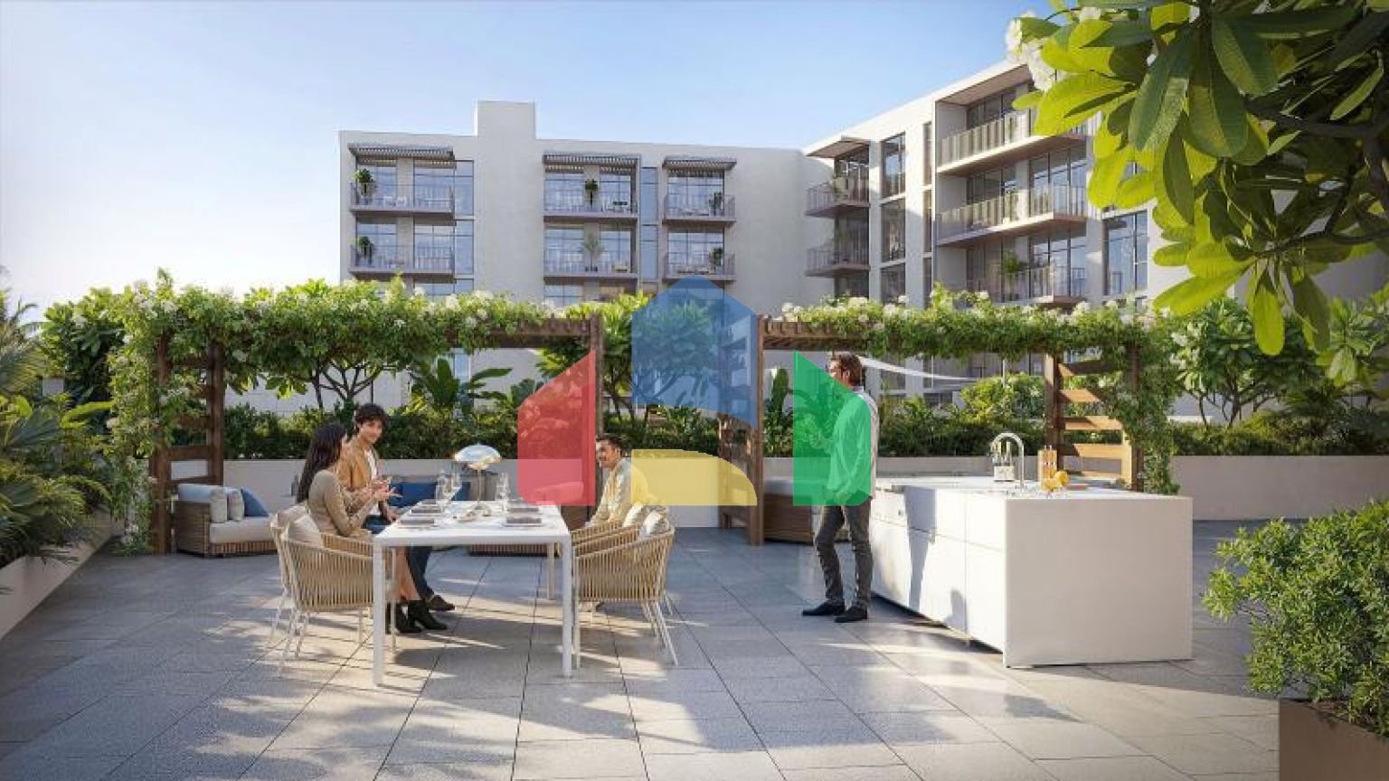 Квартира 1+1 в Дубай