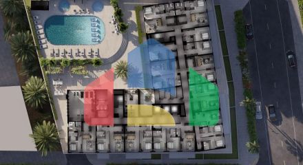 Квартира 1+1 в Дубай