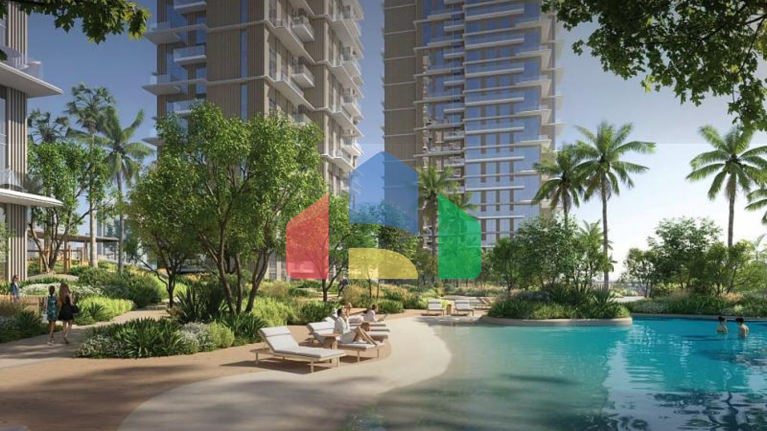 Квартира 1+1 в Дубай