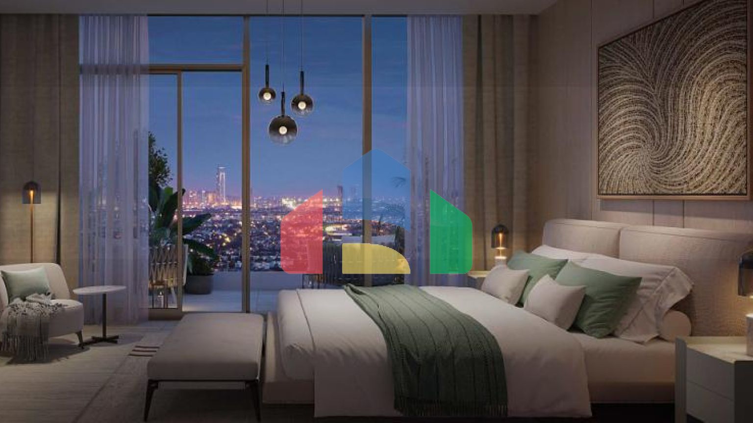 Квартира 1+1 в Дубай