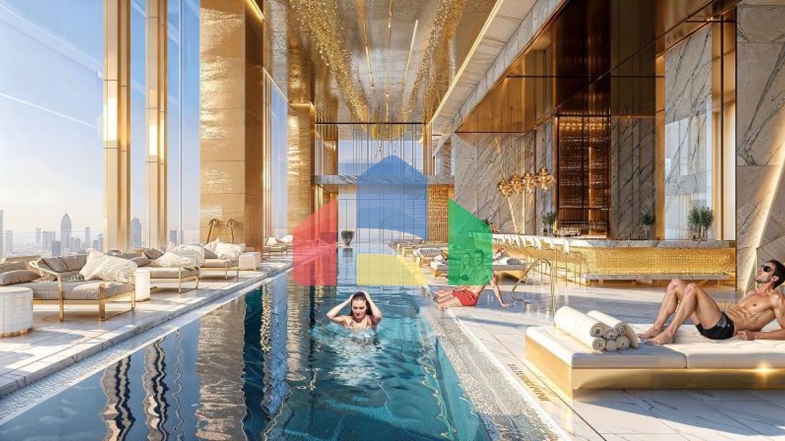 Квартира 2+1 в Дубай