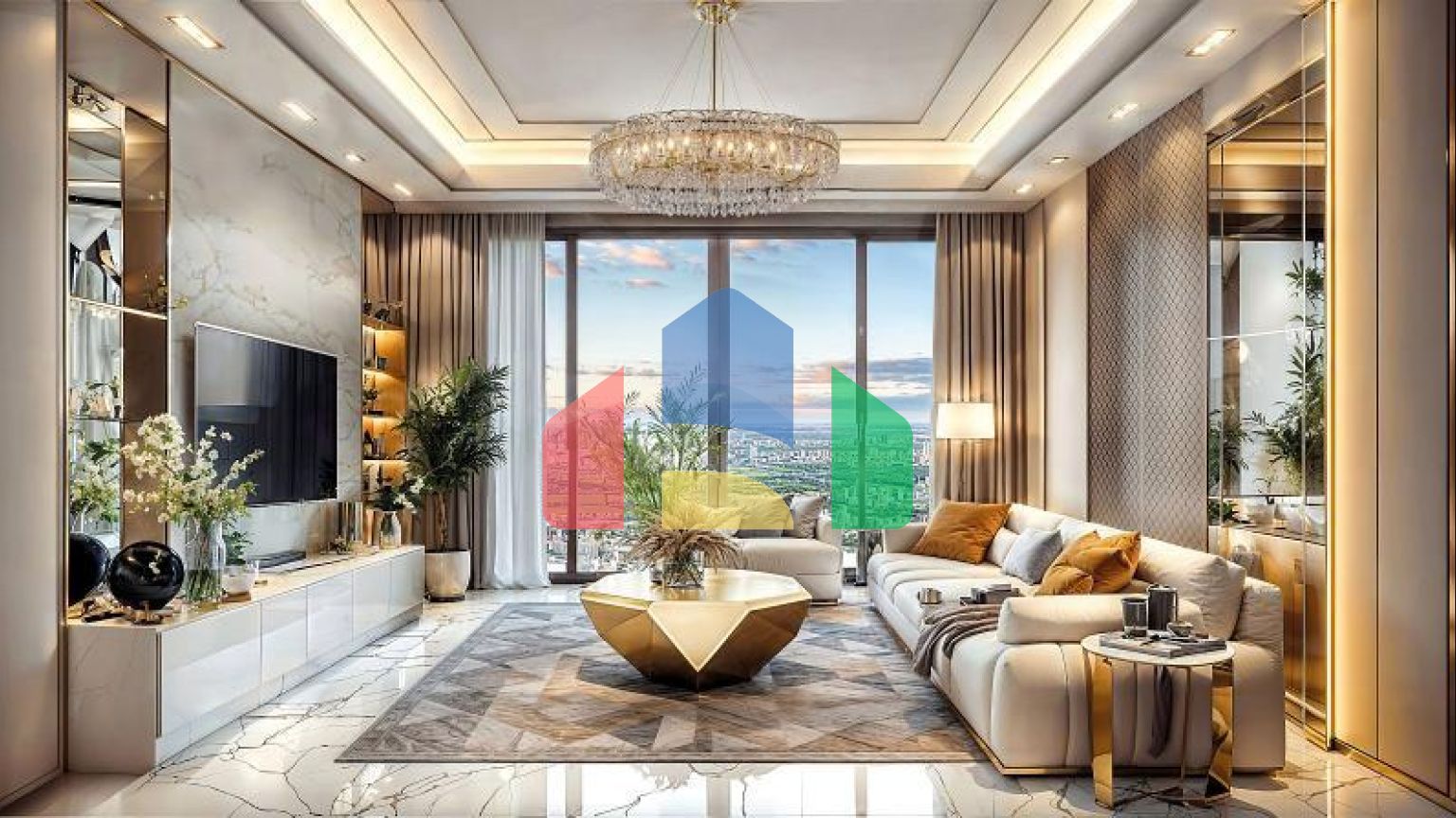 Квартира 2+1 в Дубай