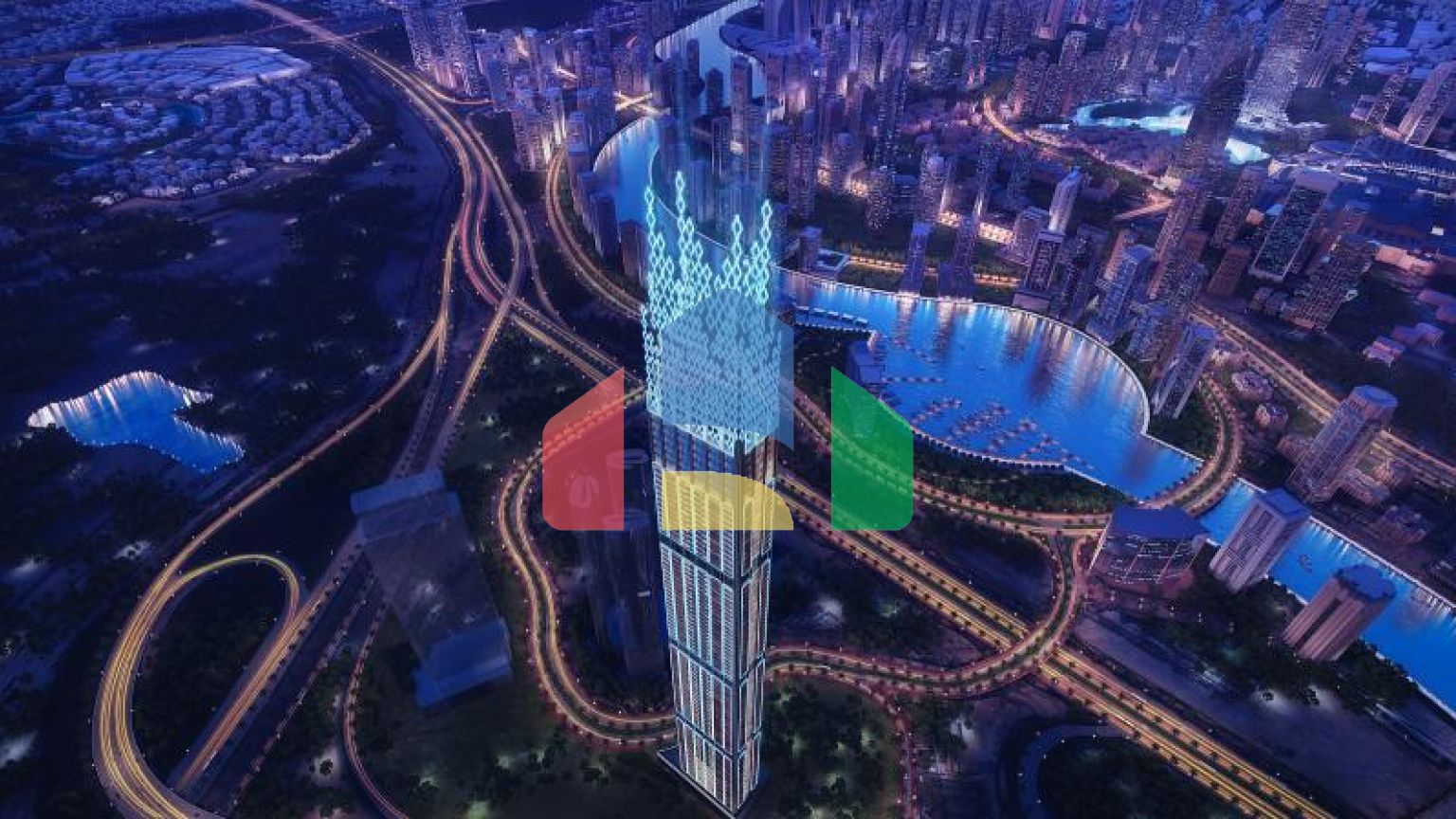 Квартира 2+1 с видом на море в Дубай