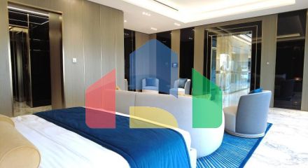 Квартира 2+1 с видом на море в Дубай