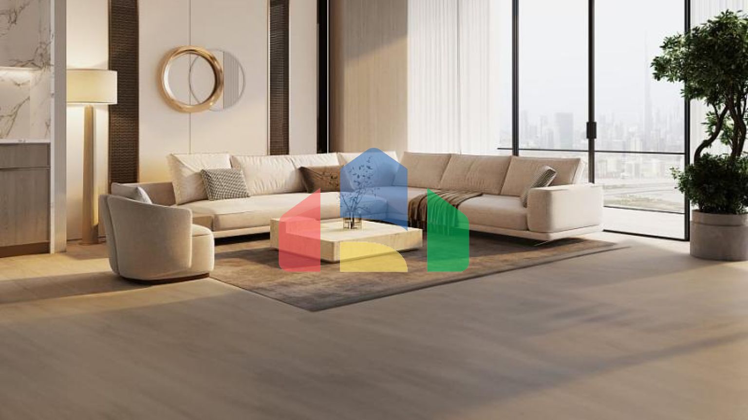 Квартира 3+1 в Дубай