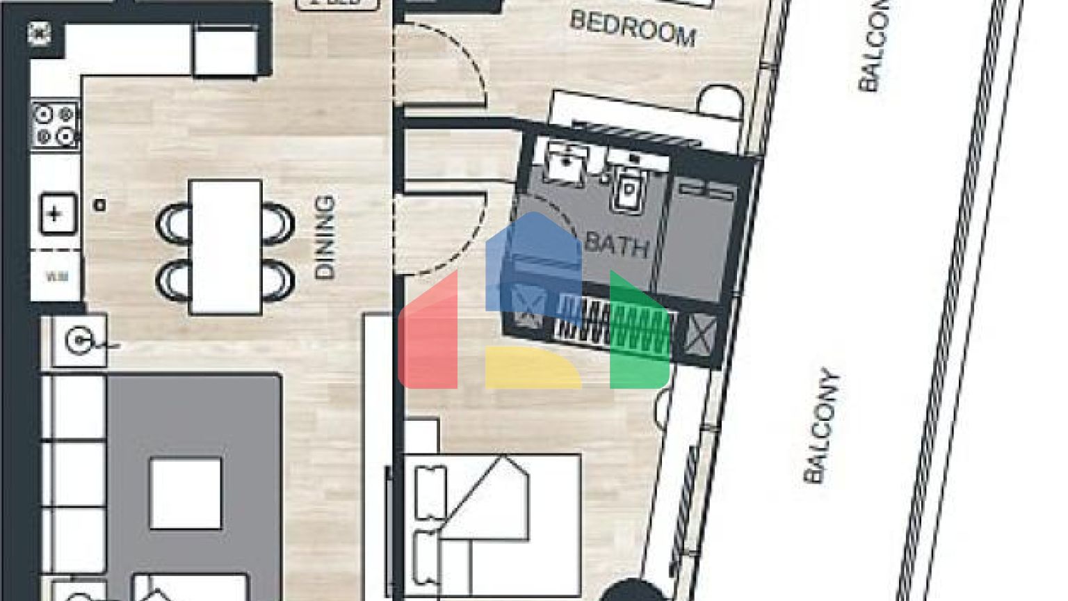 Квартира 3+1 в Дубай