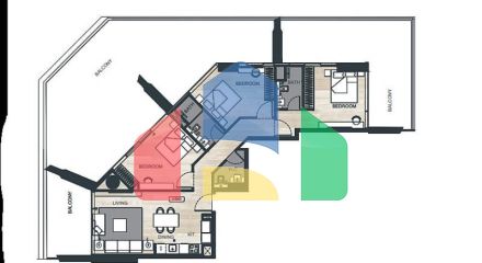 Квартира 3+1 в Дубай