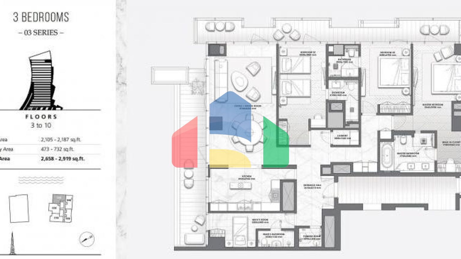 Квартира 1+1 в Дубай