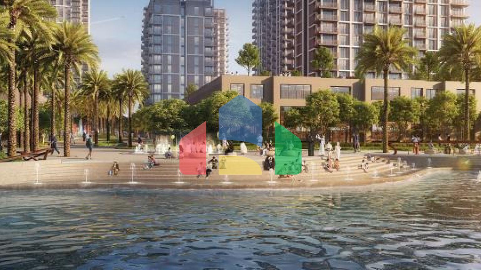 Квартира 2+1 с видом на море в Дубай