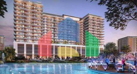 Квартира 1+1 в Дубай