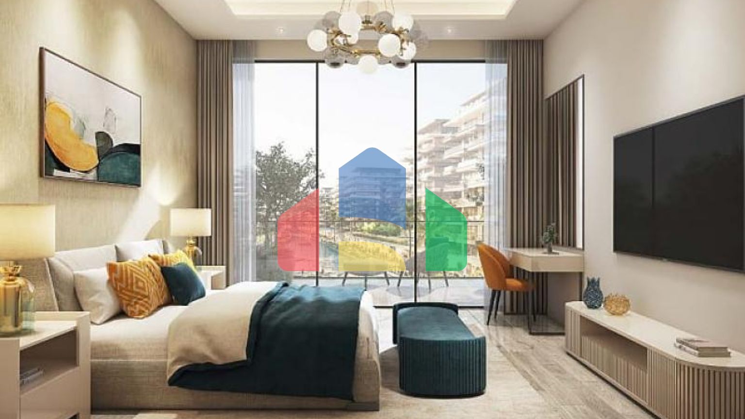 Квартира 1+1 в Дубай