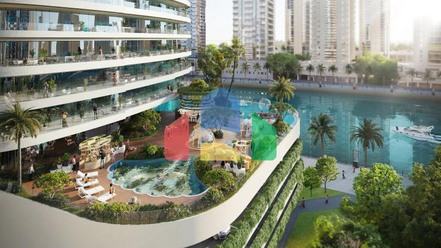 Квартира 1+1 в Дубай