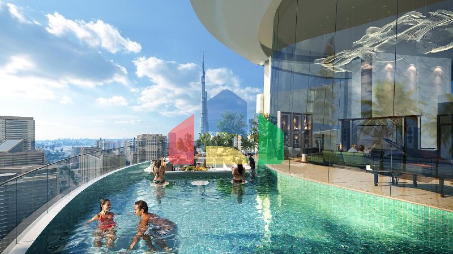 Квартира 1+1 в Дубай