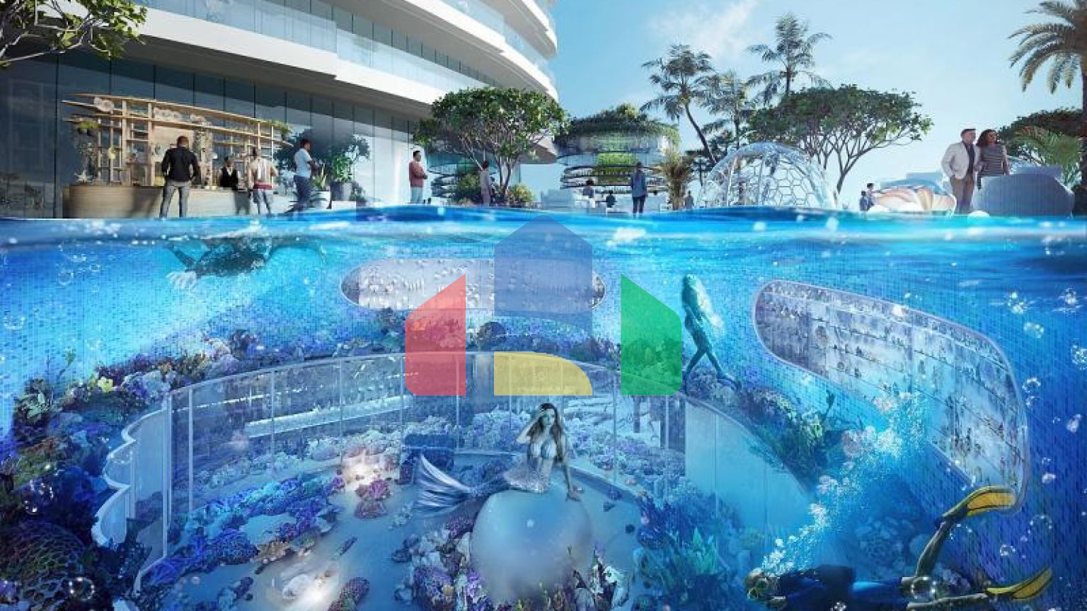 Квартира 1+1 в Дубай