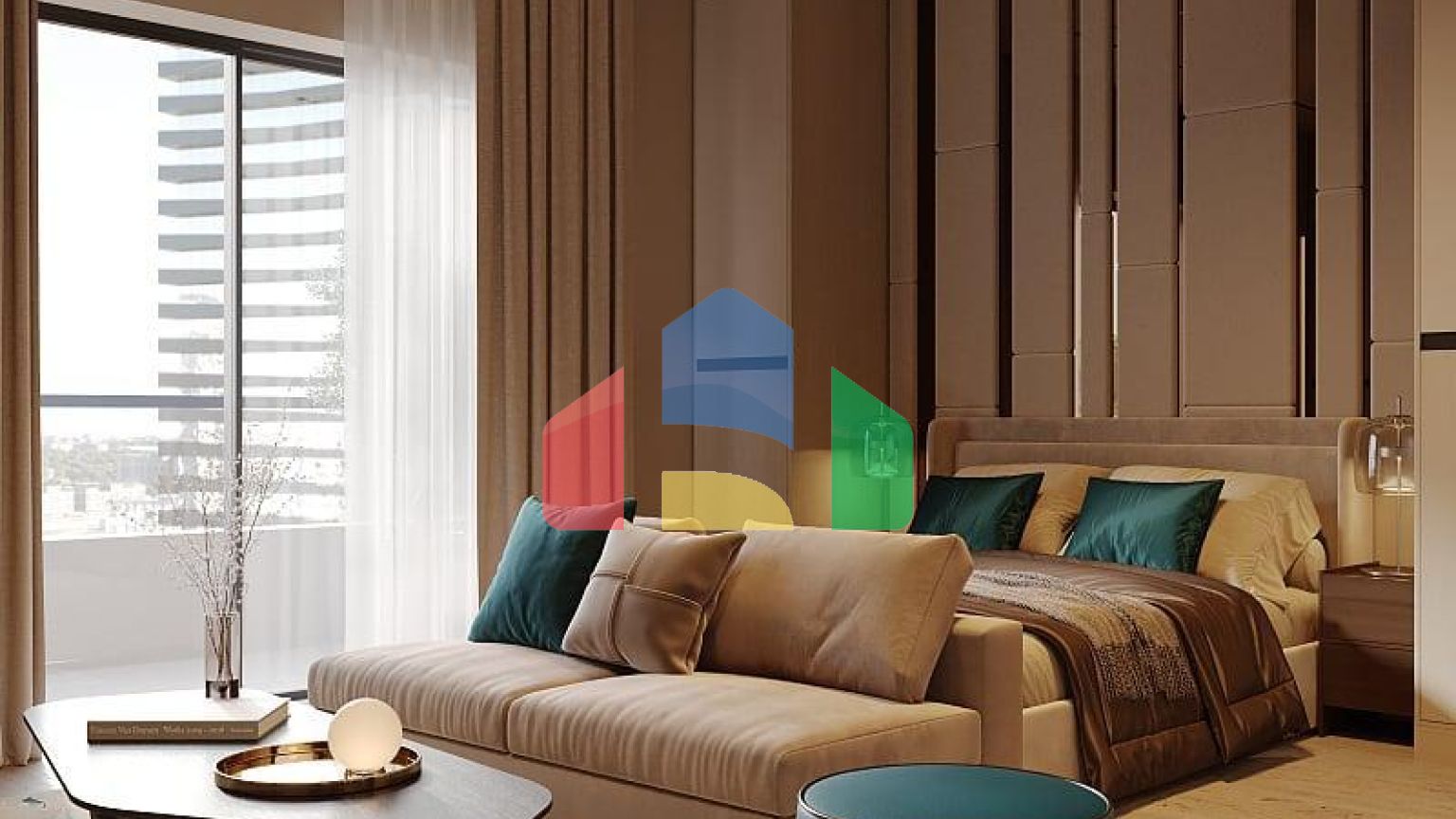 Квартира 2+1 в Дубай