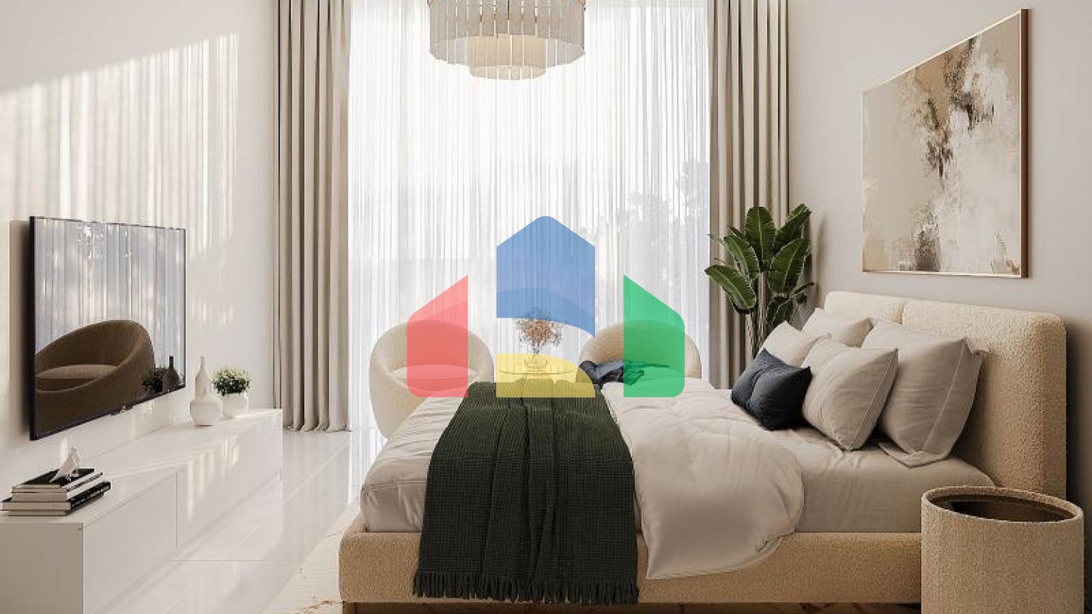 Квартира 2+1 в Дубай