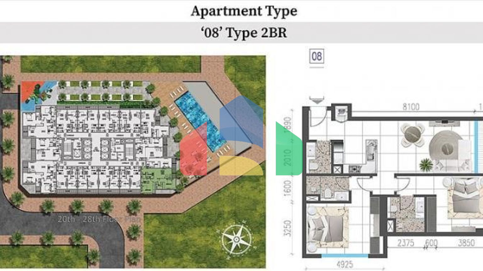 Квартира 2+1 в Дубай