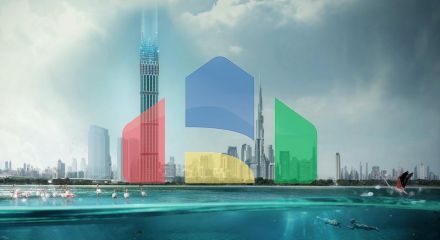 Пентхаус 5+2 с видом на море в Дубай