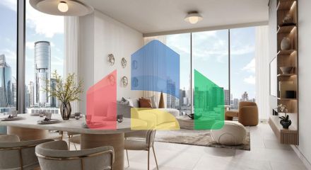 Квартира 2+1 в Дубай