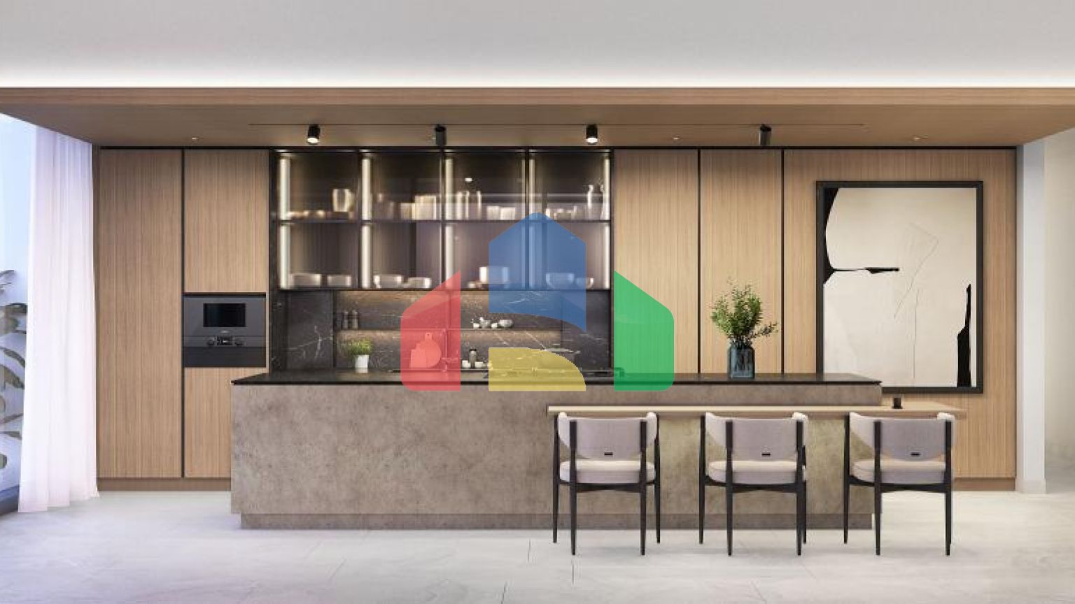 Квартира 2+1 в Дубай