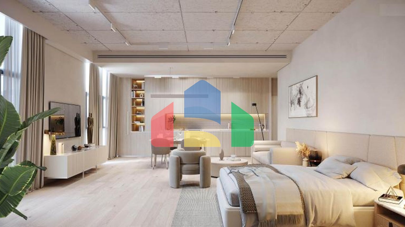 Квартира 1+1 в Дубай