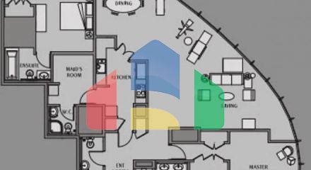 Квартира 2+1 в Дубай