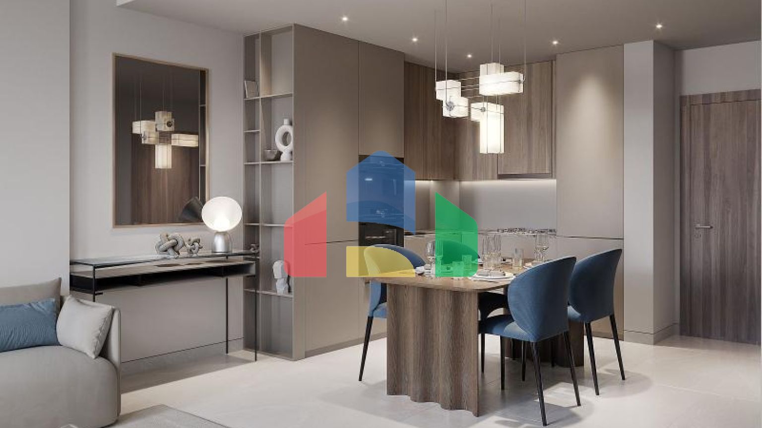 Квартира 2+1 в Дубай