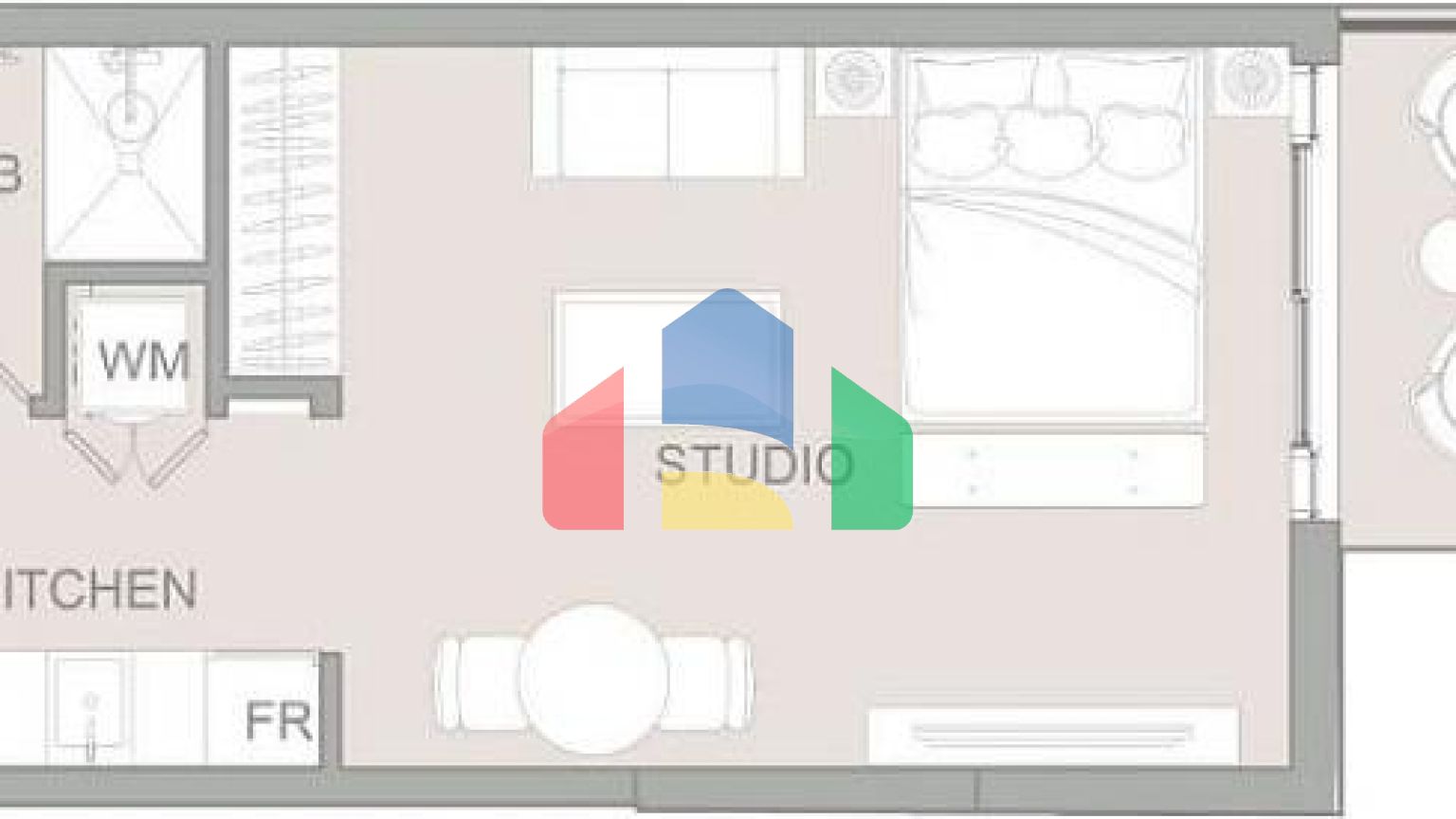 Квартира 2+1 в Дубай