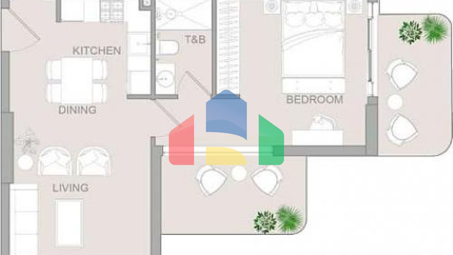 Квартира 2+1 в Дубай