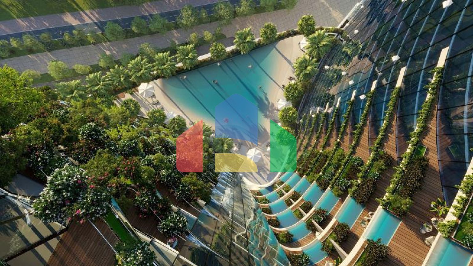 Пентхаус 3+1 с видом на море в Дубай