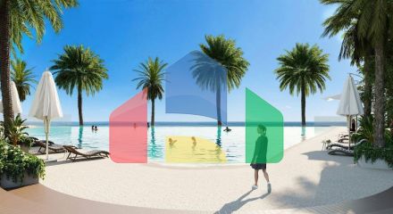 Пентхаус 3+1 с видом на море в Дубай