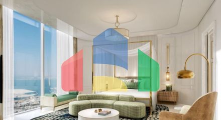 Пентхаус 3+1 с видом на море в Дубай