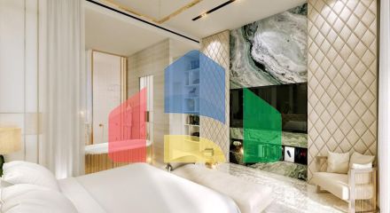 Пентхаус 3+1 с видом на море в Дубай