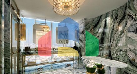 Пентхаус 3+1 с видом на море в Дубай