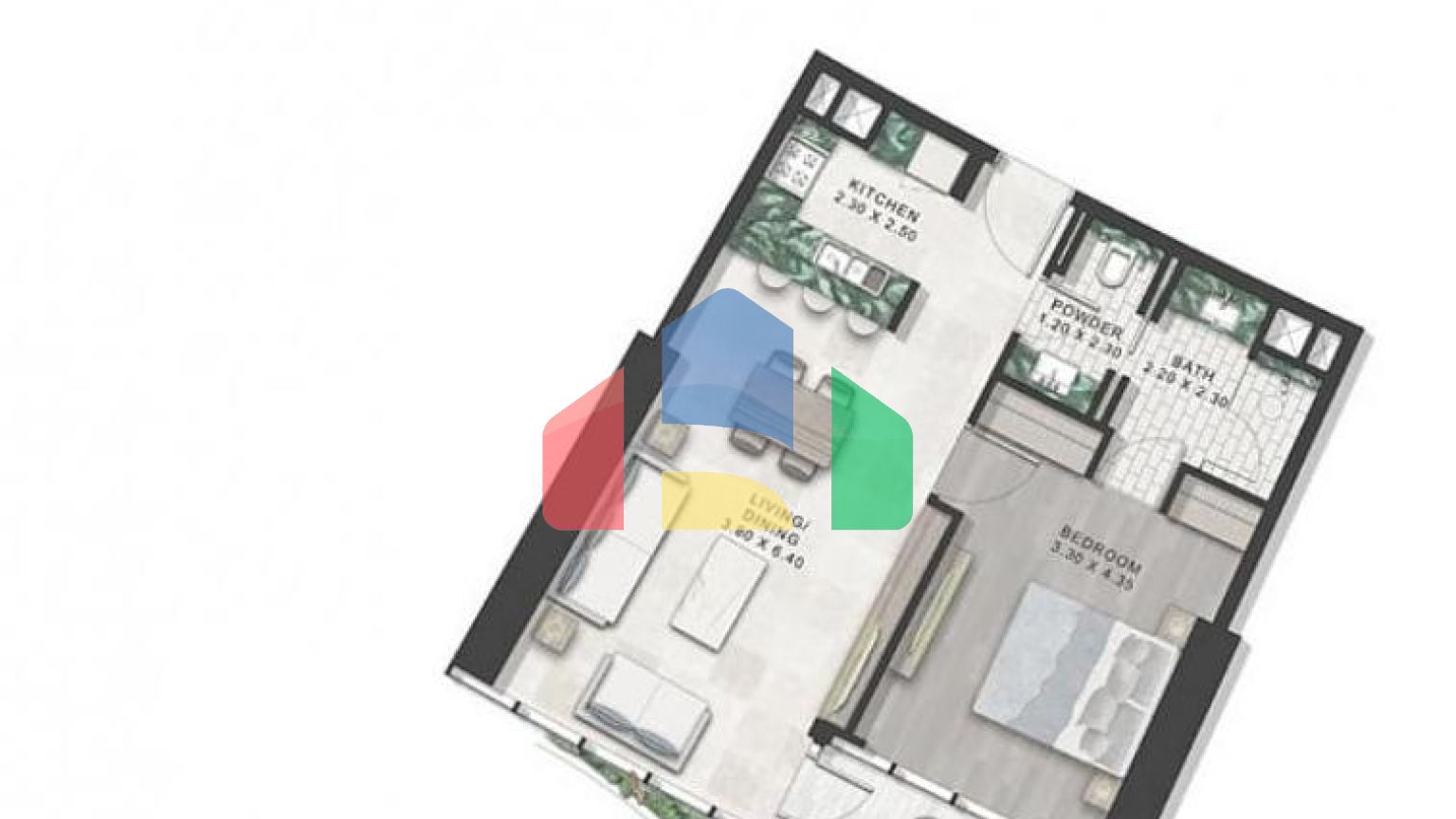 Пентхаус 3+1 с видом на море в Дубай