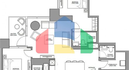 Квартира 2+1 в Дубай