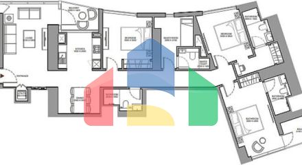 Квартира 2+1 в Дубай
