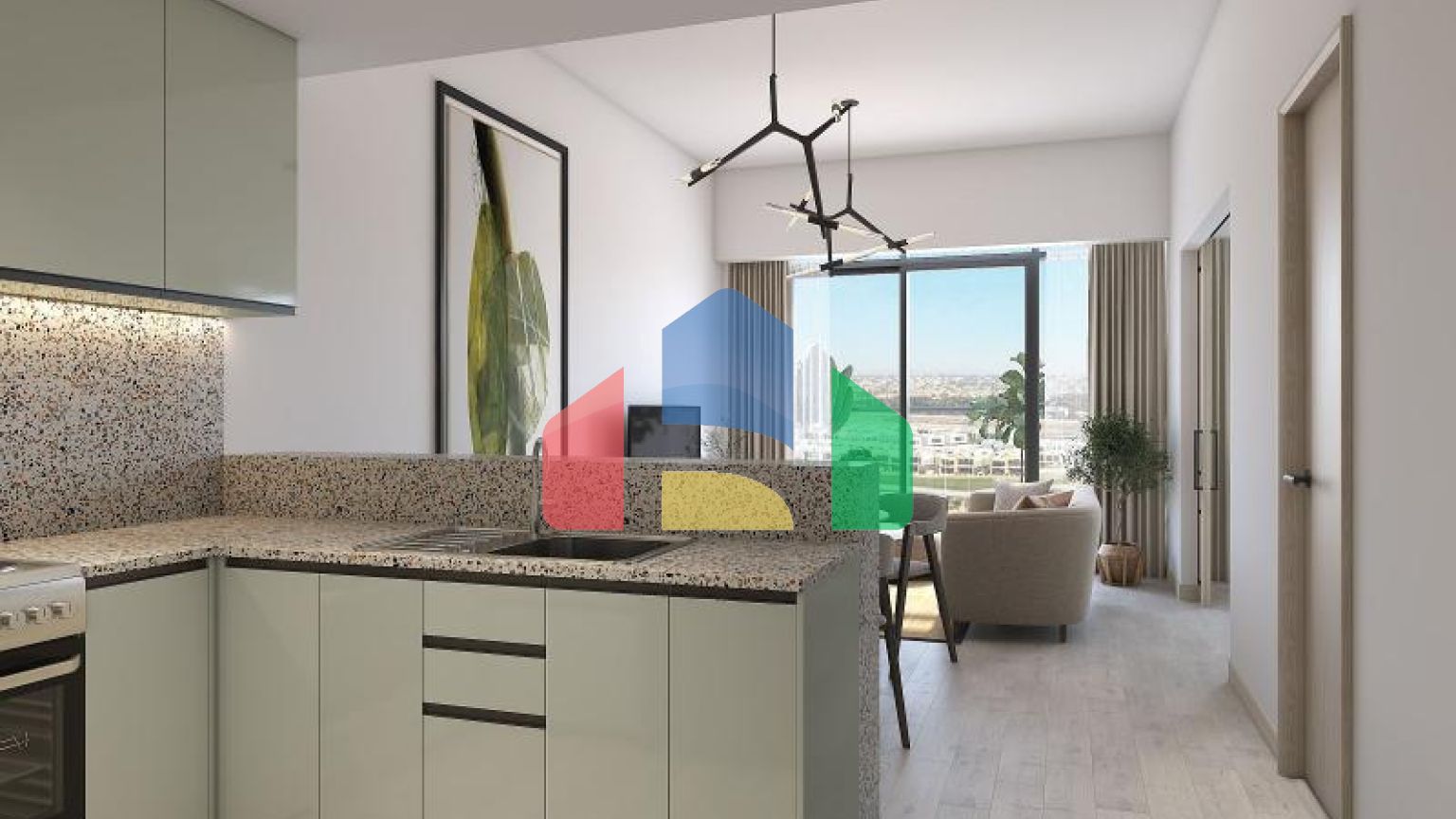 Квартира 2+2 в Дубай