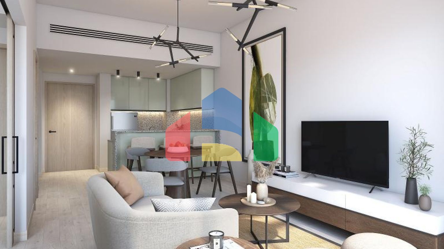 Квартира 2+2 в Дубай