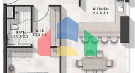 Квартира 2+2 в Дубай