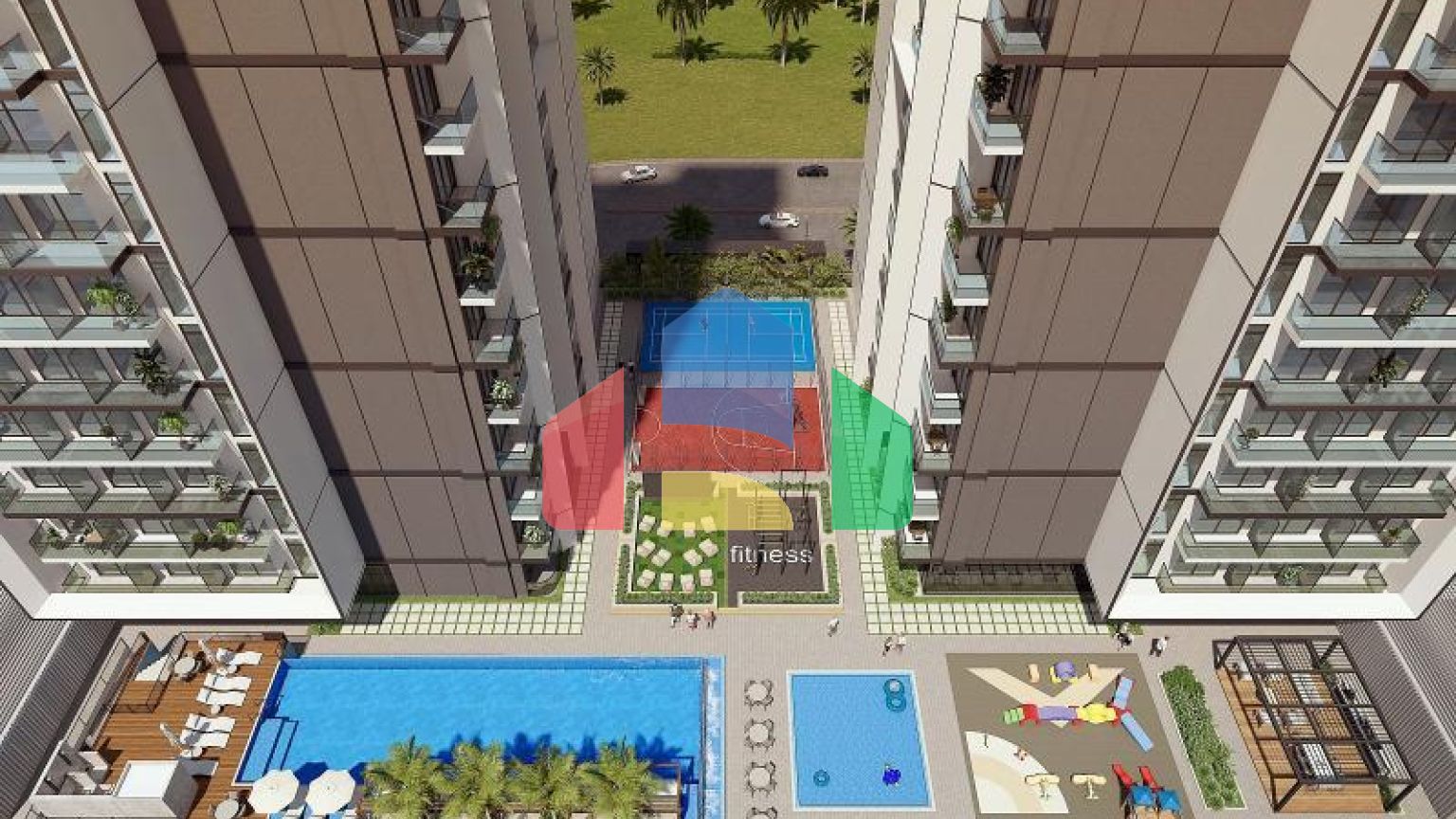 Квартира 0+1 в Дубай