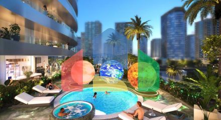 Квартира 2+1 в Дубай