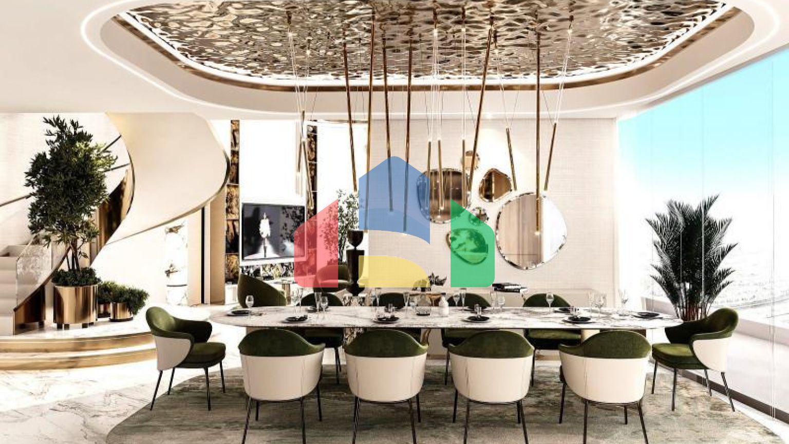 Квартира 2+1 в Дубай