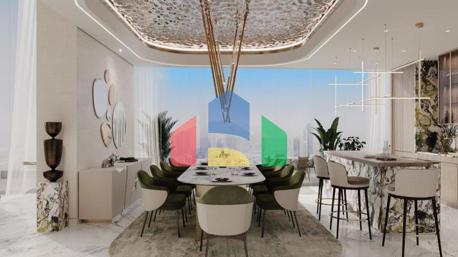 Квартира 2+1 в Дубай