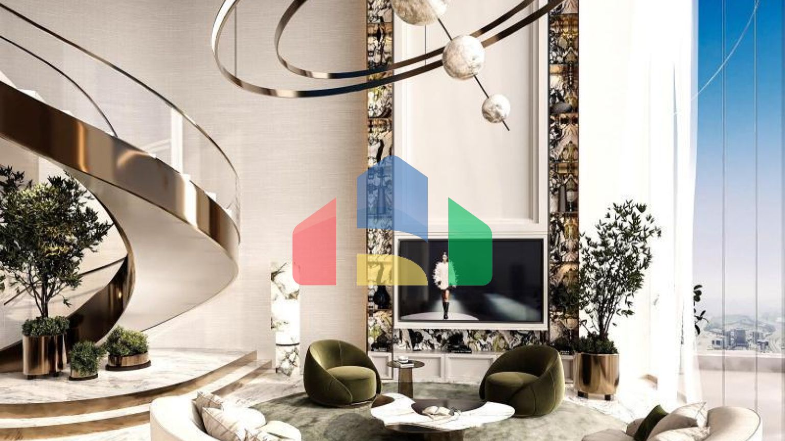 Квартира 2+1 в Дубай