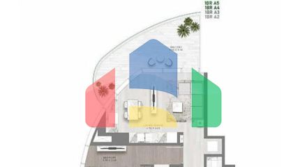 Квартира 2+1 в Дубай