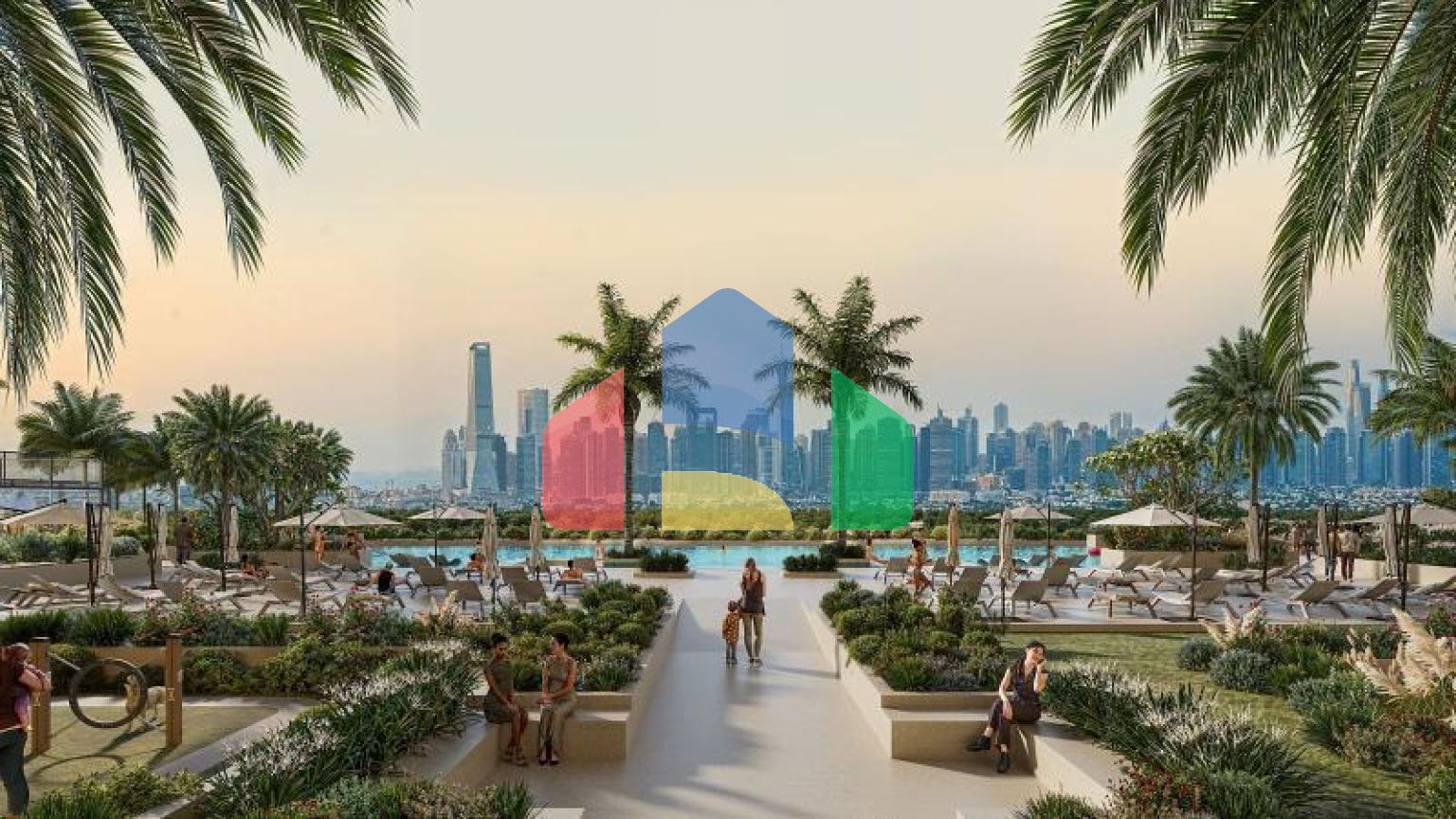 Квартира 3+1 в Дубай